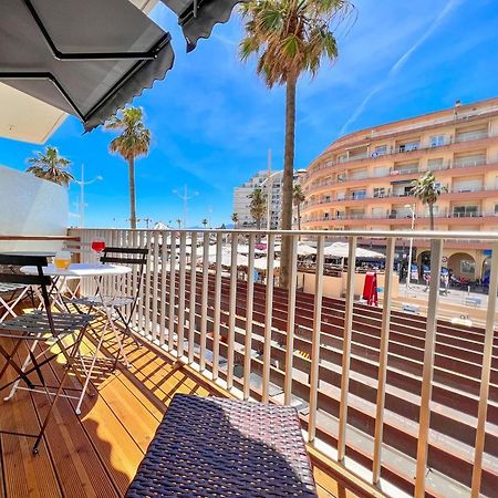 Appartement Vue Mer Parking Prive Place Med Canet-en-Roussillon Buitenkant foto